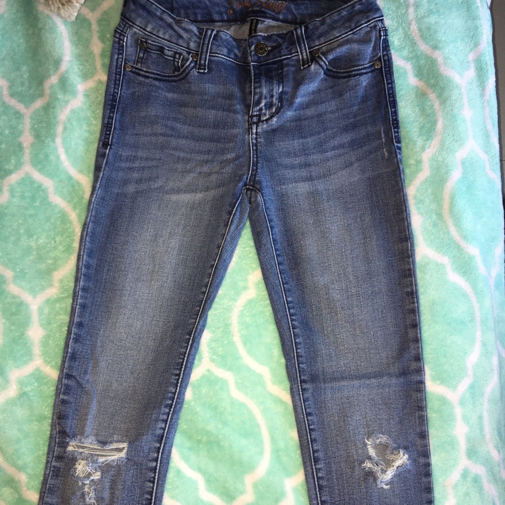 Celebrity Pink Mid Rise Ankle Skinny